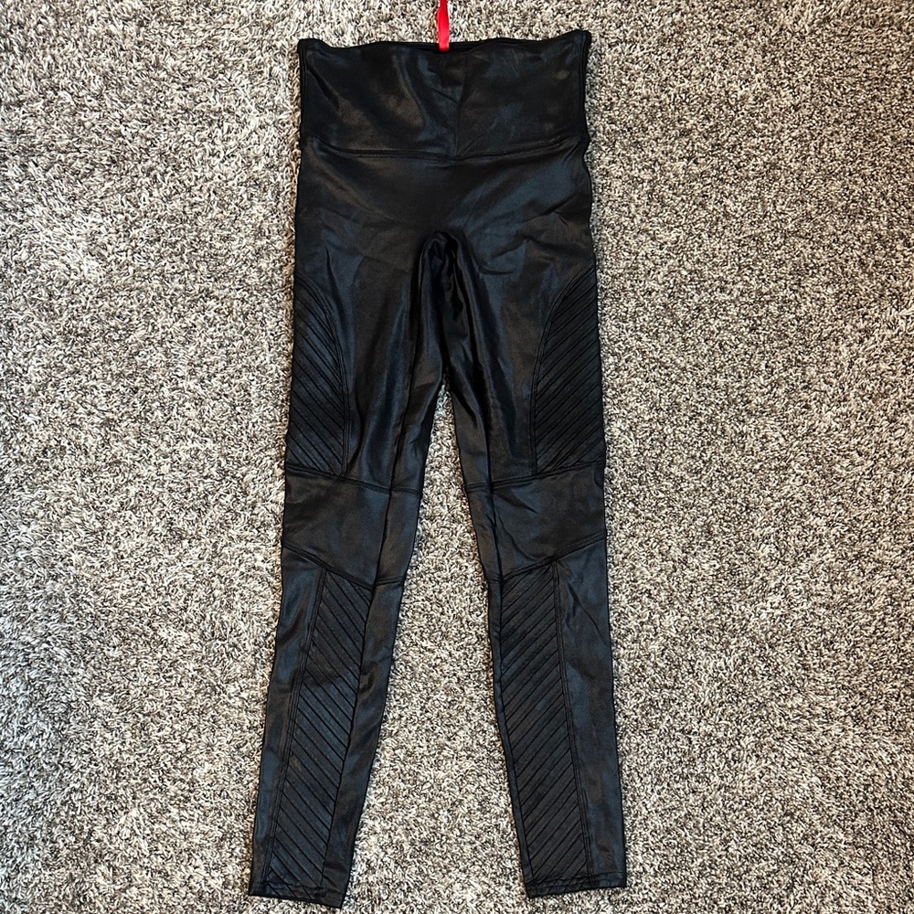 SPANX Black High-Waisted Leggings